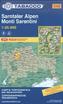 Tabacco topographische Wanderkarte Sarntaler Alpen. Monti Sarentini