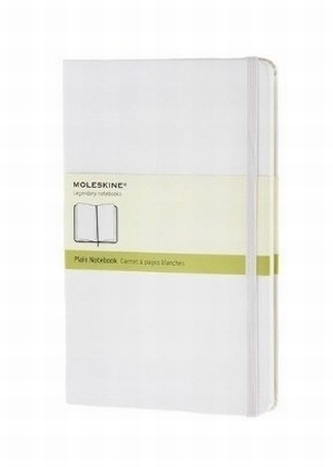 Moleskine Notizbuch, Large, A5, blanko, weiss