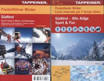 Südtirol, Freizeitführer u. Freizeitkarte Winter