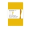 Moleskine Volant, Pocket Size, Plain Notebook, orange/yellow, 2er-Set