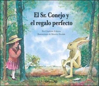 El Sr. conejo y el regalo perfecto. Herr Hase und das schöne Geschenk, spanische Ausgabe