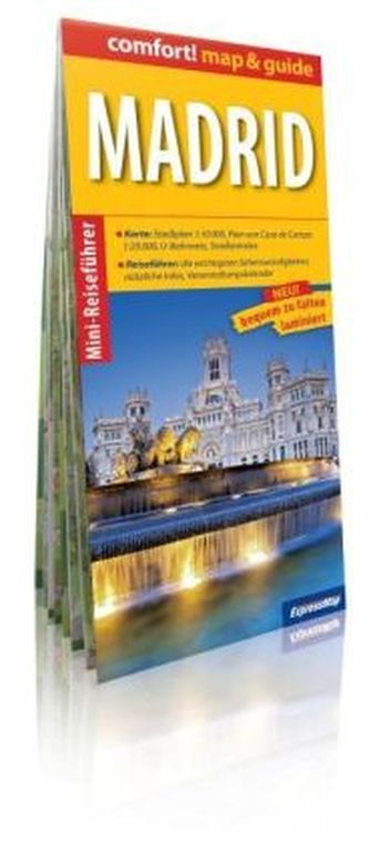 Comfort! map & guide Madrid