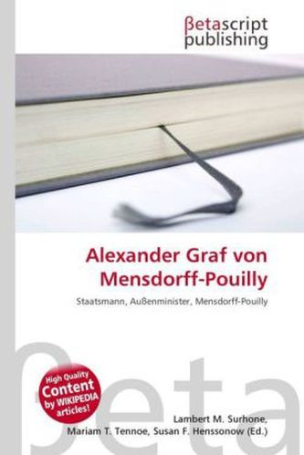 Alexander Graf von Mensdorff-Pouilly