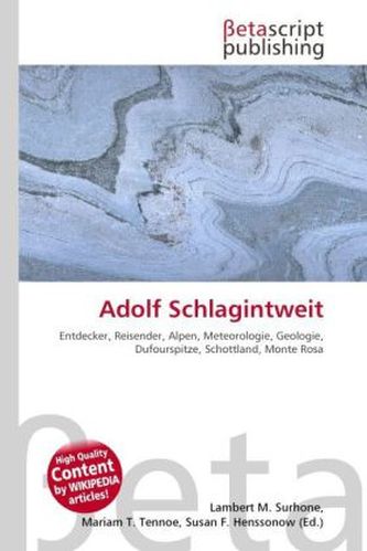 Adolf Schlagintweit