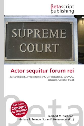 Actor sequitur forum rei
