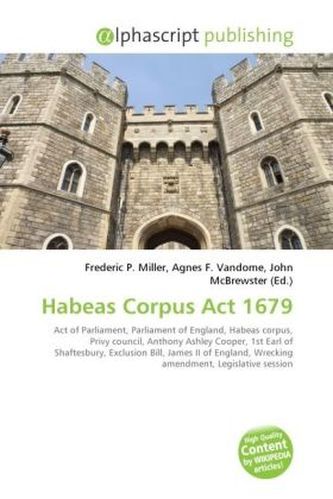 Habeas Corpus Act 1679