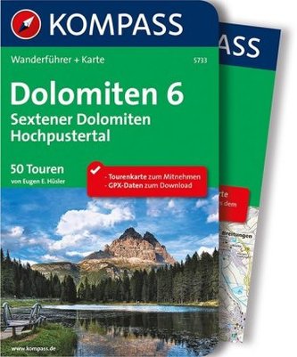 Kompass Wanderführer Dolomiten. Tl.6