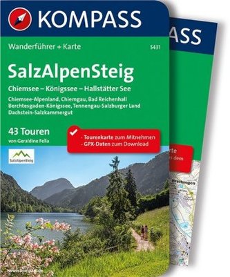 Kompass Wanderführer SalzAlpenSteig