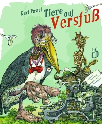 Tiere auf Versfuß, m. Audio-CD