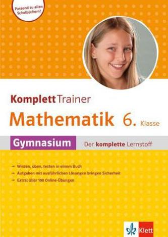 KomplettTrainer Mathematik 6. Klasse Gymnasium