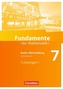 7. Schuljahr, Lösungen zum Schülerbuch