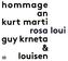 rosa loui, 2 Audio-CDs