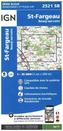 IGN Karte, Carte de randonnée (et plein air) St Fargeau Neuvy