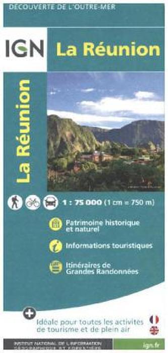 IGN Karte, Découverte de l'outre-mer La Reunion