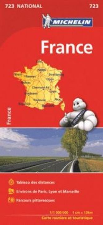Michelin Karte Frankreich 2017