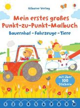 Mein erstes großes Punkt-zu-Punkt-Malbuch