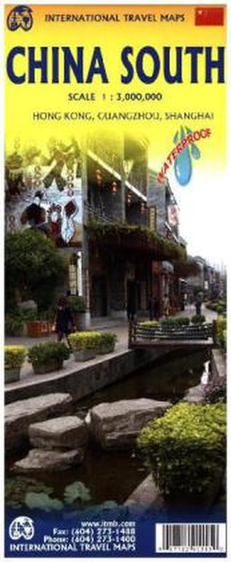 International Travel Map ITM Topographische Karte China South