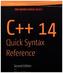 C++ 14 Quick Syntax Reference