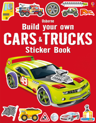 Build Your Own Cars & Trucks Sticker Book