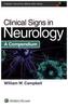 Clinical Signs in Neurology