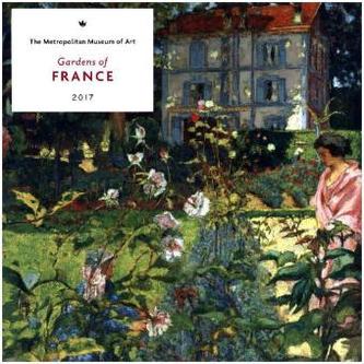 Gardens of France 2017 Wall Calendar