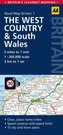 AA Road Map Britain The West Country& South Wales