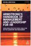 Armstrong's Handbook of Management and Leadership for HR