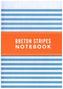 Breton Stripes Notebook Sky Blue