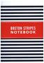 Breton Stripes Notebook Navy Blue