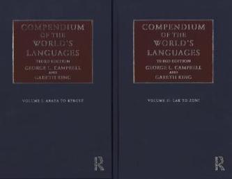 Compendium of the World's Languages. Vol.2
