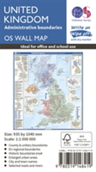 United Kingdom Administration Map