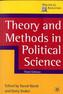 Theory and Methods in Political Science