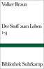 Der Stoff zum Leben 1-4