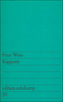 Rapporte. Bd.1