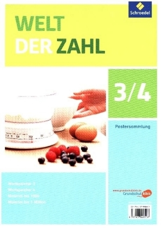 3./4. Schuljahr, Postersammlung, 4 Poster