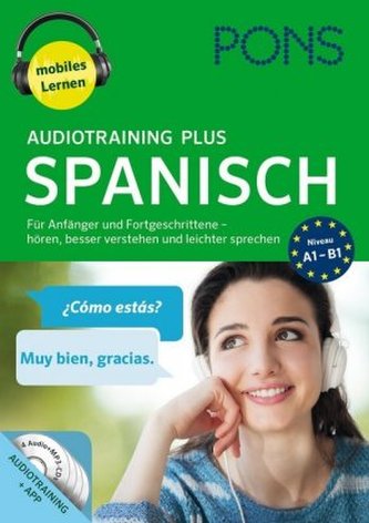 PONS Audiotraining Plus Spanisch, Audio-CD