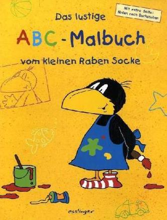 Das lustige ABC-Malbuch vom kleinen Raben Socke