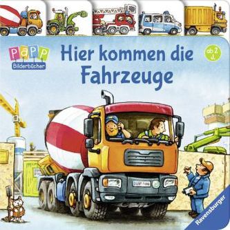 Hier kommen die Fahrzeuge