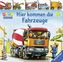 Hier kommen die Fahrzeuge