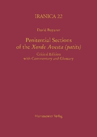 Penitential Sections of the Xorde Avesta (patits)