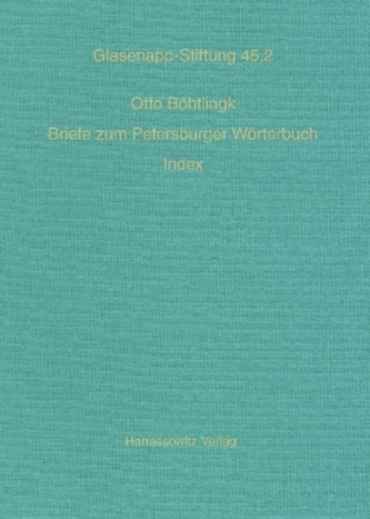 Otto Böhtlingk an Rudolf Roth