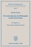 Die Letzte Epoche der Philosophie in ihrer Kern-Phase