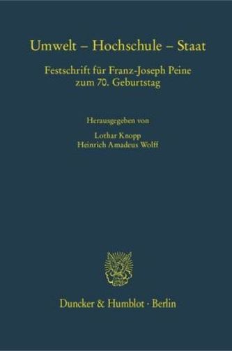 Umwelt - Hochschule - Staat