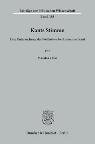 Kants Stimme