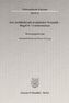 Zur Architektonik praktischer Vernunft - Hegel in Transformation