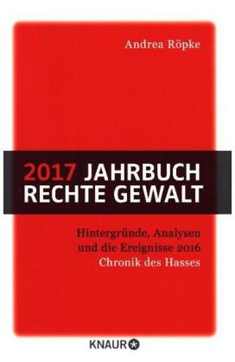 2017 Jahrbuch rechte Gewalt