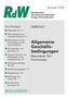Allgemeine Geschäftsbedingungen