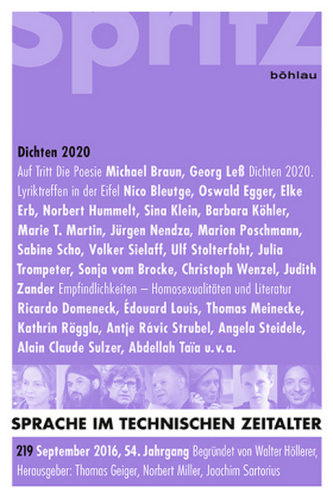 Dichten 2020