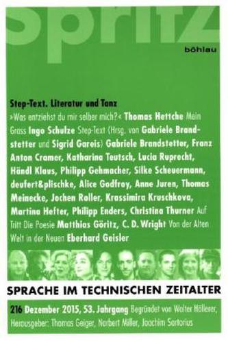 Step-Text. Literatur und Tanz