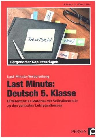 Last Minute: Deutsch 5. Klasse